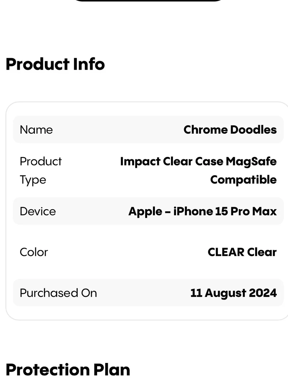 CASETiFY Chrome Doodles Impact Case MagSafe Clear iPhone 15 Pro Max NWT